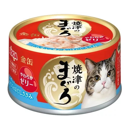 Yaizu-no-Maguro Tuna&Chicken w/Whitebait in Rich Sauce Canned Cat Food 70g
