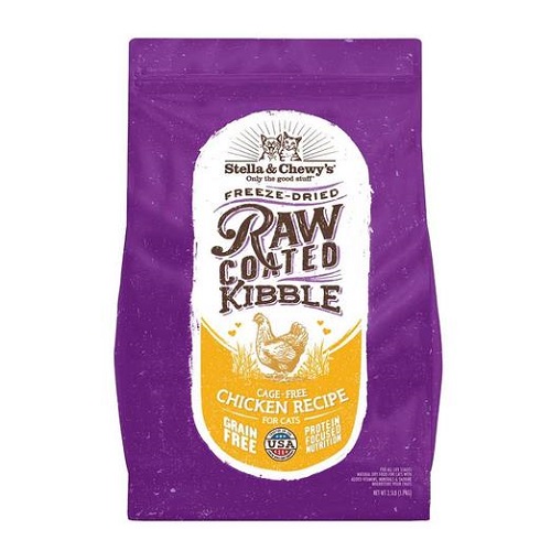 Stella & Chewy’s Cat Raw Coated Kibble Cage-Free Chicken Recipe 5lbs
