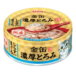Aixia Kin-Can Rich Tuna With Whitebait Canned Cat Food 70g (GNT3)