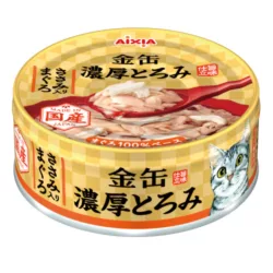 Aixia Kin-Can Rich Tuna With Chicken Fillet Canned Cat Food 70g (GNT4)