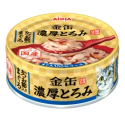 Aixia Kin-Can Rich Tuna With Dried Skipjack Canned Cat Food 70g (GNT5)