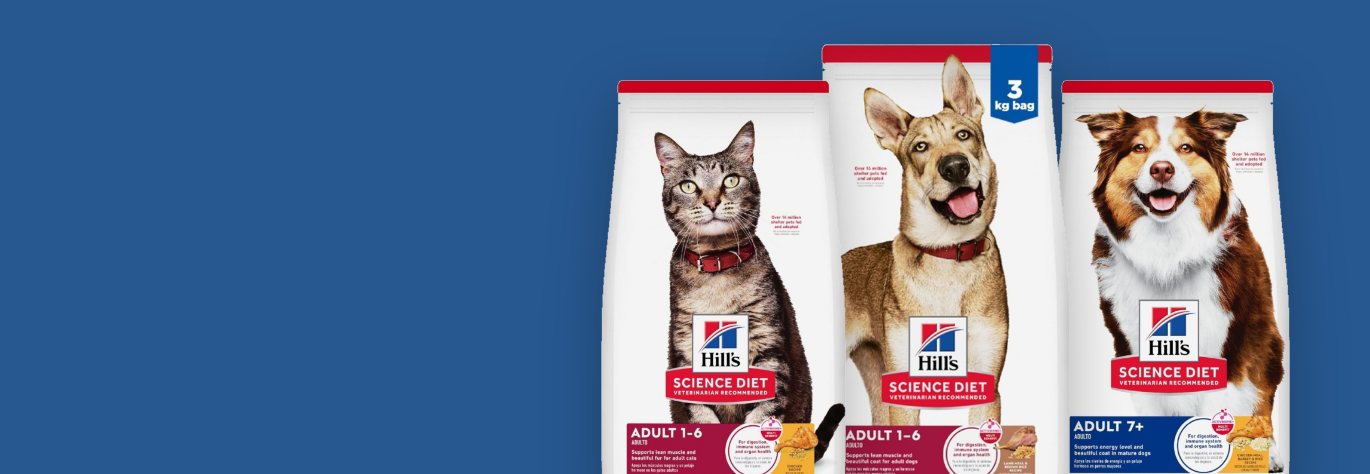 Hill's Science Diet for cats and dogs