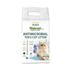 [Platinum Choice] Natureal Antimicobial Tofu Cat Litter 8L (Bundle 6) Anti Odor, Anti-Ammonia - Baby Powder