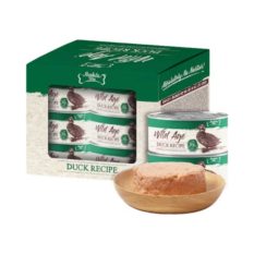 Absolute Bites Wild Age Cat Can Food 80g x 6cans - Complete & Balance Diet, Natural & Tasty - Duck