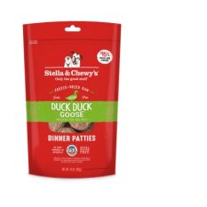 Stella & Chewy’s Freeze-Dried Raw Dinner Patties for Adult & Puppy Dogs (14oz) - Duck Duck Goose