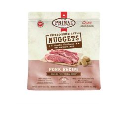 [Free gift for any Flavour x 2pkts] Primal DOG Freeze-Dried Nuggets for Dogs (14oz) - Pork