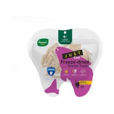 Happi Skippi Just Freeze-Dried Dental CAT Treats 30g - Urinary Health and Hairball Control - Catnip  with COD