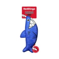 Red Dingo DURABLES Squeaky Toy for Dogs - Shark