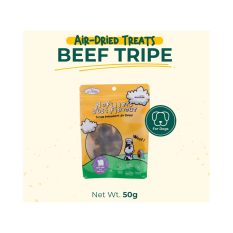 aTwoValley Air Dried for Dogs Venison/Beef/Shark Meat 40g - 160g - Beef Tripe 45g