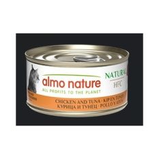 Almo Nature HFC (Human Food Chain) Wet Food for Cats - 70g - Chicken Tuna
