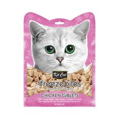Kit Cat Freeze Bites Freeze Dried Cat Treats 20g - 100% Grain Free with Real Meat - Chick Giblet