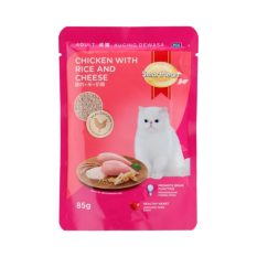SmartHeart Pouch Cat Wet Food 85g - Chicken Rice Cheese