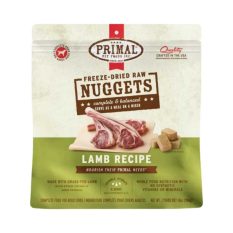 [Free gift for any Flavour x 2pkts] Primal DOG Freeze-Dried Nuggets for Dogs (14oz) - Lamb