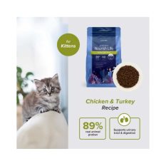 Nurture PRO Nourish Life Grain-Free Dry Cat Food (1.1kg / 4.99kg) - Chicken Turkey