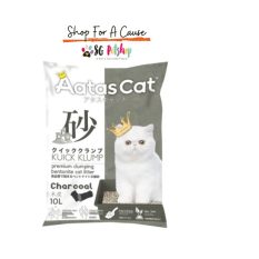 Aatas Cat Kuick Klump Cat Litter 10L - Charcoal