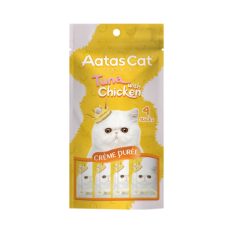 Aatas Cat Creme Puree Treats (14g x 4sticks)k - Tuna Chicken
