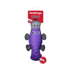 Red Dingo DURABLES Squeaky Toy for Dogs - Platypus