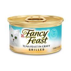 Fancy Feast GRILLED Series Beef/ Chicken/ Tuna / Chic Liver Feast In Gravy Canned Cat Food 85 g - Tuna