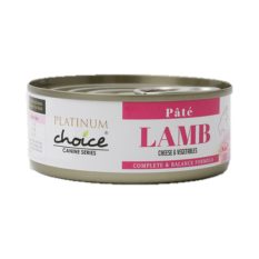 Platinum Choice DOG PATE Canned Food 125g (24cans) - Lamb,Cheese&Veg