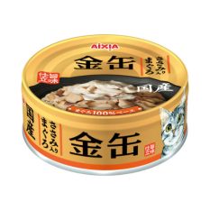 Aixia Kin-Can Mini Wet Tuna Cat Canned Food (24 cans x 70g) - Chicken Fillet