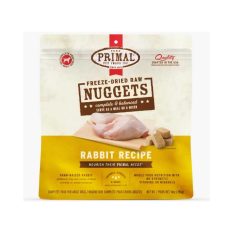 [Free gift for any Flavour x 2pkts] Primal DOG Freeze-Dried Nuggets for Dogs (14oz) - Rabbit