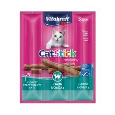 [Clearance Sales] Vitakraft Cat Stick Salmon Treats 18g Exp. Sept 26 - Salmon Omega