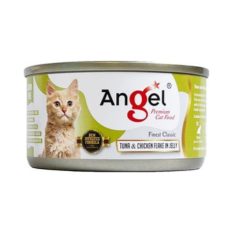 Angel Jelly 80g & Broth 70g Cat Wet Food (24 cans) - Tuna Chicken Jelly