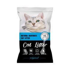 ** TIME-LIMITED PROMO $2.99 ** Meow San Bentonite Cat litter 5L - Original | Apple | Lavender | Lemon - Original