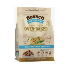 Bronco Simple Origins Oven-Baked Dry Food for Dogs, 1.5kg - Oceanfish