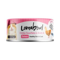 Loveabowl Tuna/Chicken Ribbons Cat Wet Food 80g - Chicken Salmon