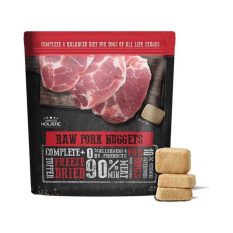 Absolute Holistic Complete & Balanced Freeze Dried Raw Nuggets Dog Food 140z - Lamb/Beef/Pork/Duck/Salmon - Pork