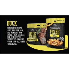 Absolute Holistic Freeze Dried Treats Fries - Duck
