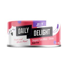 Daily Delight JELLY Series Wet Canned Cat Food (80g x 24cans) - Shirasu