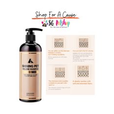 [Local Stock | Authentic] Shining Pet Volume Shampoo For Dog 350ml - Exp. date: 27. June 26