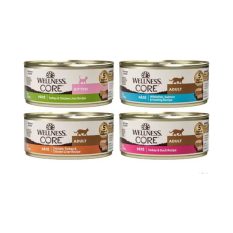 Wellness Core Classic PATE Wet Cat Food 156g/5.5oz 12/24cans - Mix (NO Kitten)