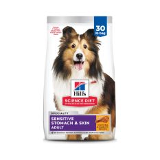 Hill's Science Diet - Adult Sensitive Stomach & Skin (30lbs)