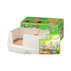 Unicharm DeoToilet WiDE Cat Litter Bin Starter Kit