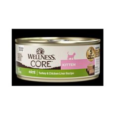 Wellness CORE Classic Pâté Kitten Turkey & Chicken Liver Canned Cat Food 156g