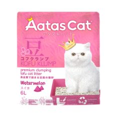 ** FREE 18L Cat Tofu Litter ** Aatas Cat Kofu Klump Cat Litter 6L - Free Meow San Cat Tofu Cat Litter - Watermelon