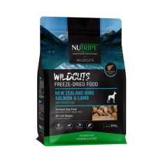Nutripe - WILDCUTS, Freeze-Dried with Green Tripe Formula Dog Food, 380g - Salmon & Lamb