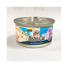 Bistro Cat Wet Food 80g (24 cans) - Tuna & Shirasu