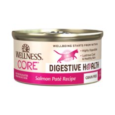 Wellness Cat Core Digestive Health Cat Canned Food 3oz - Salmon x 12