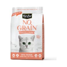 Kit Cat No Grain Cat Dry Cat Food 1kg - Chicken & Salmon