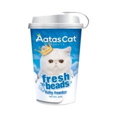 Aatas Cat Litter Deodorising Fresh Beads (Baby Powder) 450g
