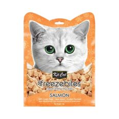 Kit Cat Freeze Bites Freeze Dried Cat Treats 20g - 100% Grain Free with Real Meat - Salmon