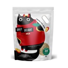 Daily Delight HAPPEA Cat Litter 8L | New packaging in Transition 99.9% Dust Free, 3X Super Absorbency - Apple