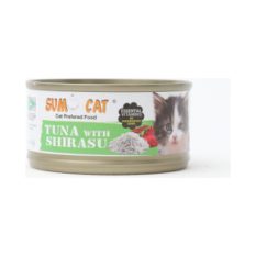 Sumo Cat Wet Canned Food 80g x 24 cans - Shirasu