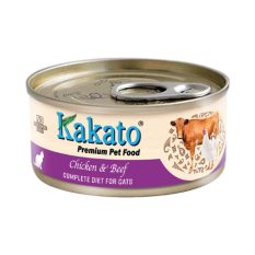 Kakato Complete Diet for Cat (70g) - Chicken Beef
