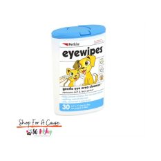 Petkin Tear Stain Gentle Eye Wipes For Dogs And Cats 30pc