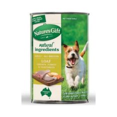 Nature's Gift meal Time dog Can food 700g - Chick Turkey & Veg.